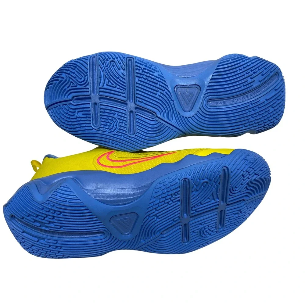 Nike Giannis Immortality 2 Yellow Blue Pink Shoes FZ6734-700 Kids 6Y NWOB